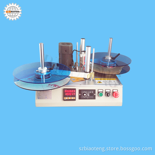 Label rewinder rewinding machine Bar code transparent label counter High speed Points labeling machine